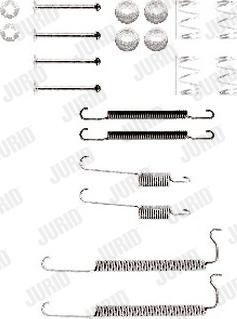 Jurid 771068J - Set accesorii, sabot de frana aaoparts.ro