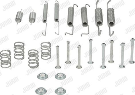 Jurid 771027J - Set accesorii, sabot de frana aaoparts.ro