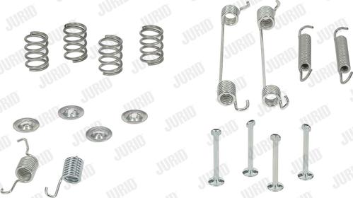 Jurid 771101J - Set accesorii, sabot de frana aaoparts.ro