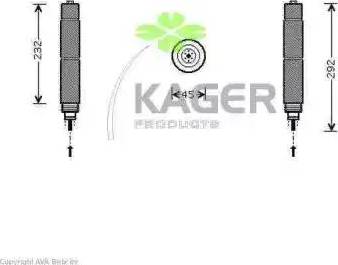 Kager 945465 - Uscator,aer conditionat aaoparts.ro