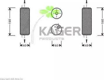 Kager 945408 - Uscator,aer conditionat aaoparts.ro