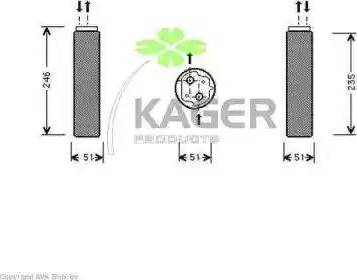 Kager 945333 - Uscator,aer conditionat aaoparts.ro