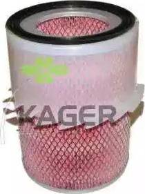 Kager 12-0164 - Filtru aer aaoparts.ro