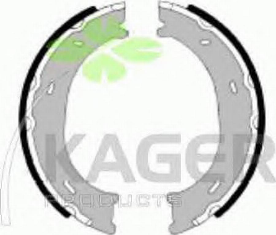 Kager 34-0097 - Set saboti frana aaoparts.ro