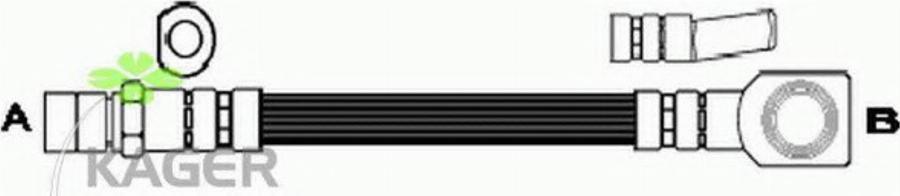 Kager 38-0517 - Furtun frana aaoparts.ro