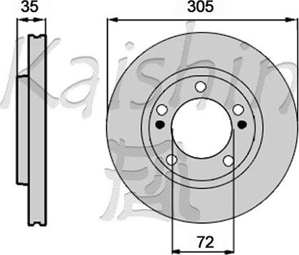 Kaishin CBR401 - Disc frana aaoparts.ro