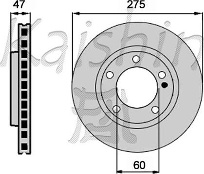 Delphi BG4278-C - Disc frana aaoparts.ro