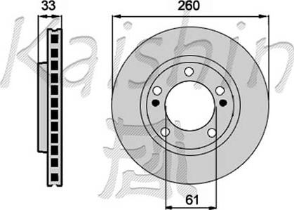 Kaishin CBR379 - Disc frana aaoparts.ro