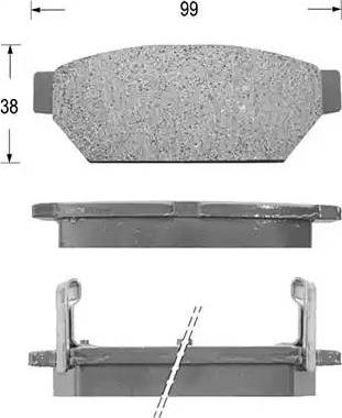Kaishin D6067 - Set placute frana,frana disc aaoparts.ro