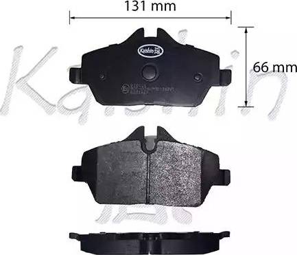 Kaishin D10226 - Set placute frana,frana disc aaoparts.ro