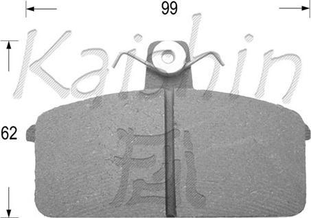 Kaishin FK9056 - Set placute frana,frana disc aaoparts.ro