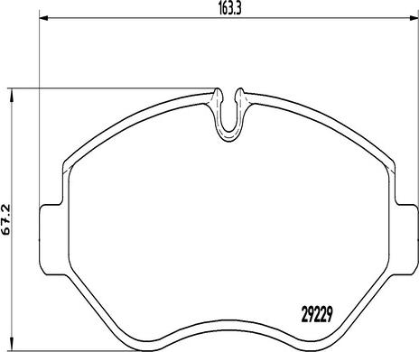 Kaishin FK20035 - Set placute frana,frana disc aaoparts.ro