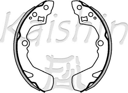 Kaishin K0032 - Set saboti frana aaoparts.ro