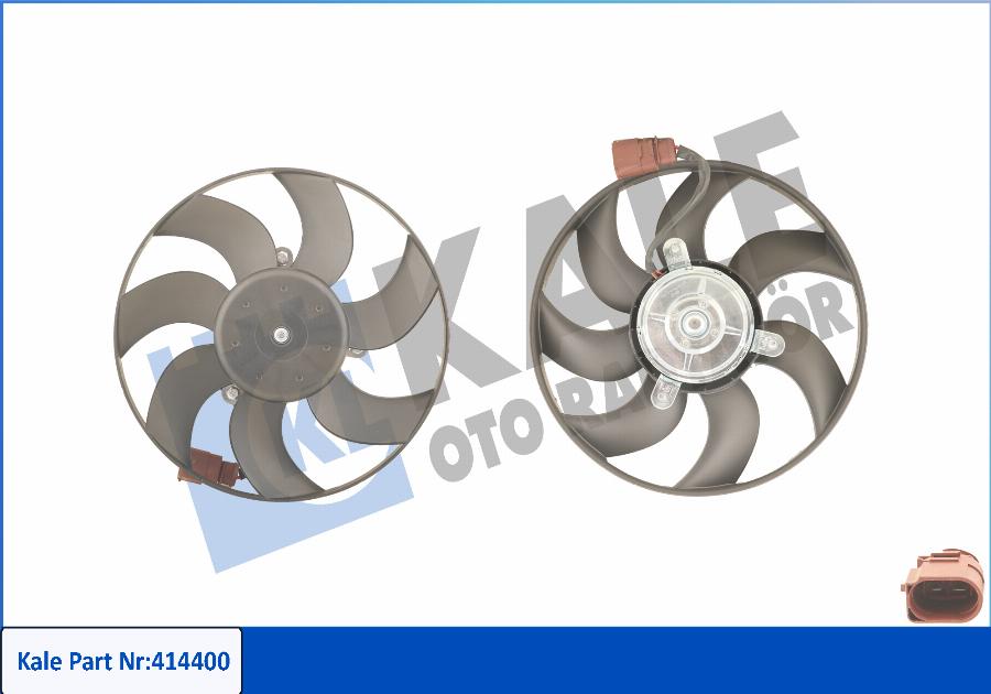 KALE OTO RADYATÖR 414400 - Ventilator, radiator aaoparts.ro