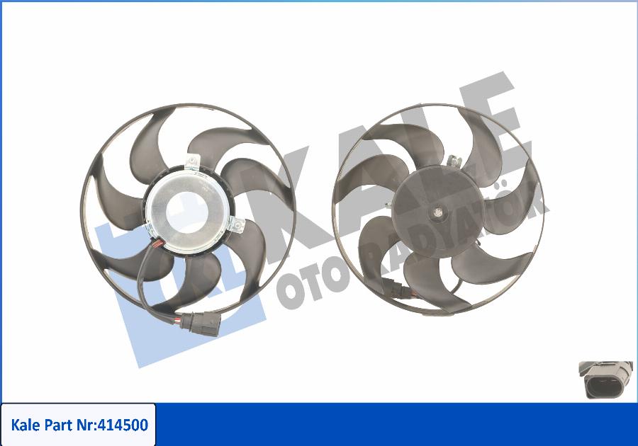 KALE OTO RADYATÖR 414500 - Ventilator, radiator aaoparts.ro