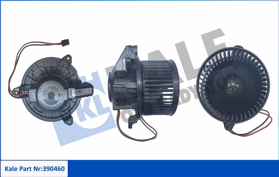 KALE OTO RADYATÖR 390460 - Ventilator, habitaclu aaoparts.ro