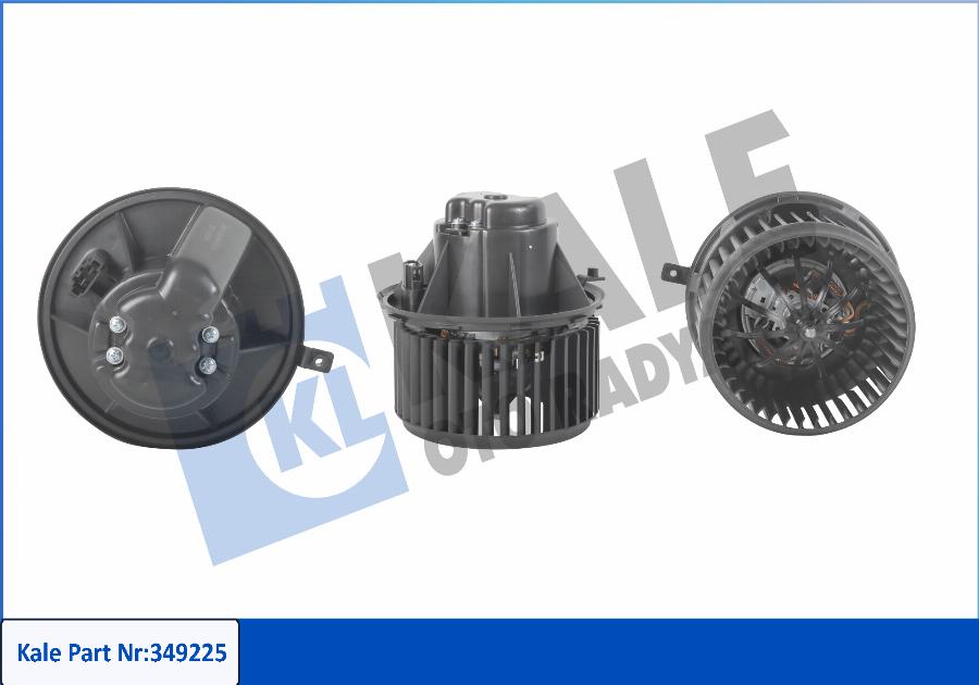KALE OTO RADYATÖR 349225 - Ventilator, habitaclu aaoparts.ro