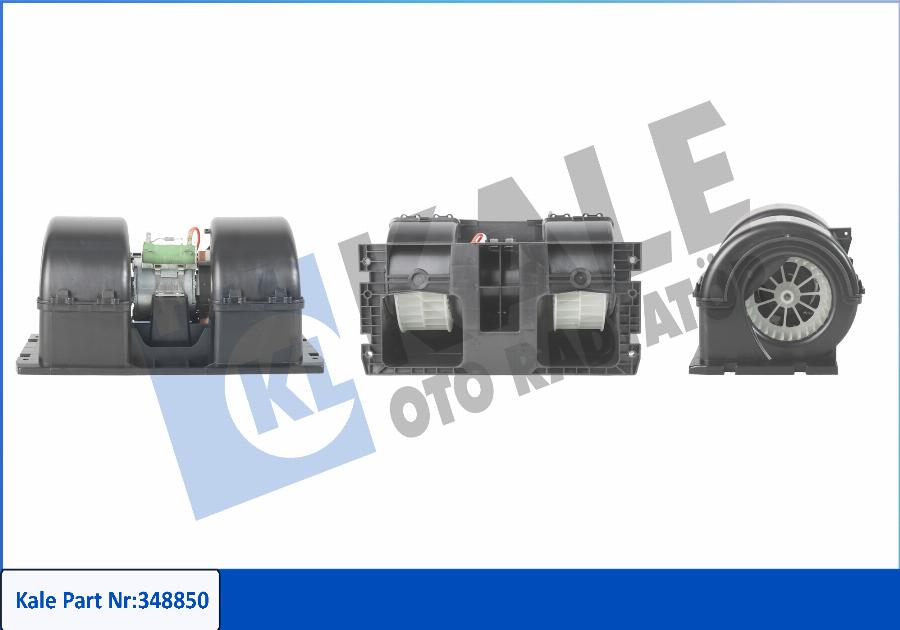 KALE OTO RADYATÖR 348850 - Ventilator, habitaclu aaoparts.ro