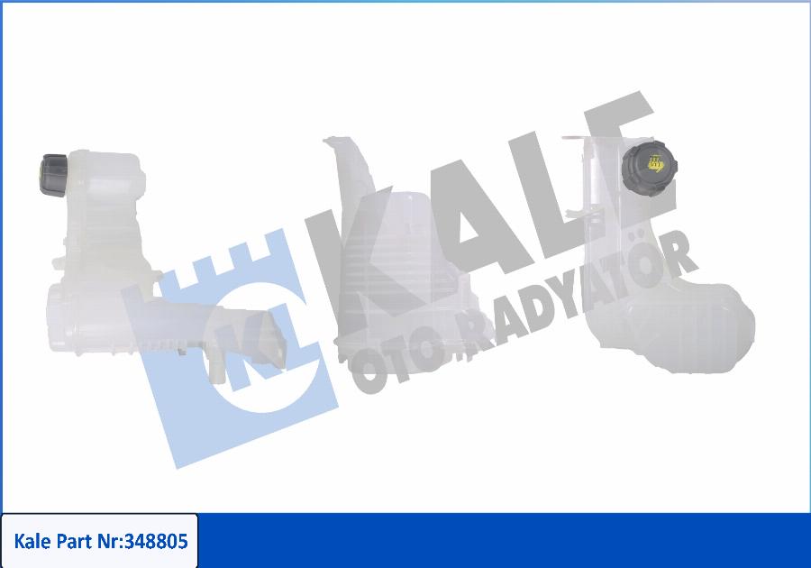 KALE OTO RADYATÖR 348805 - Vas de expansiune, racire aaoparts.ro