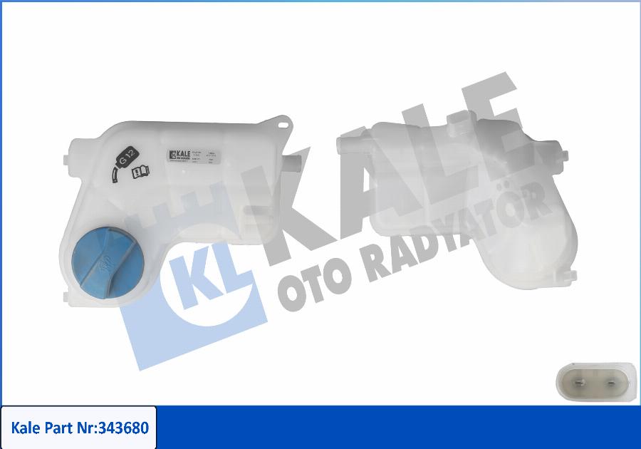 KALE OTO RADYATÖR 343680 - Vas de expansiune, racire aaoparts.ro