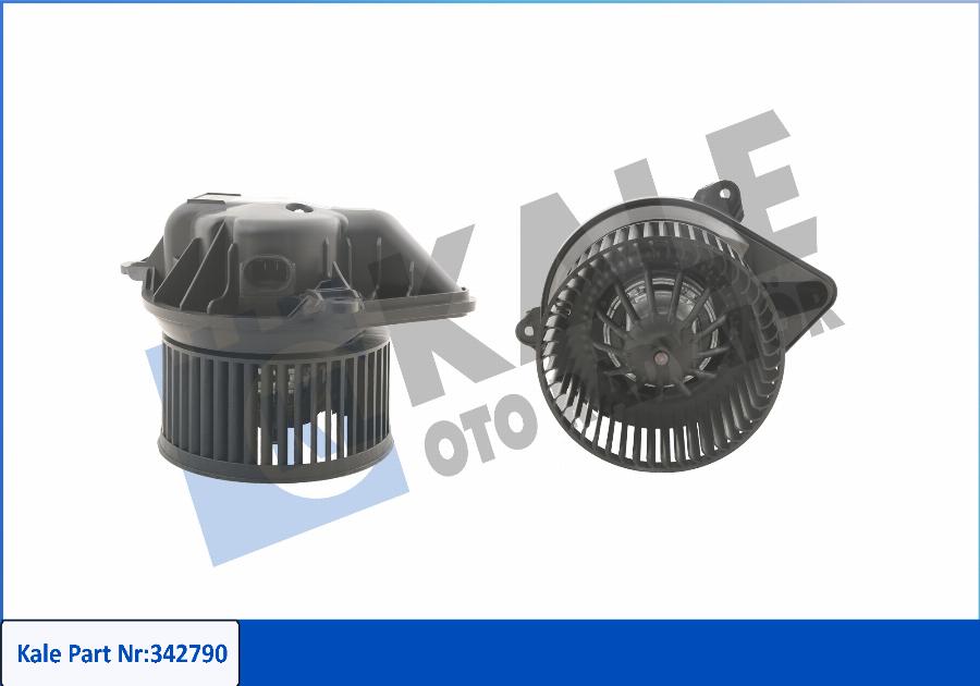 KALE OTO RADYATÖR 342790 - Ventilator, habitaclu aaoparts.ro