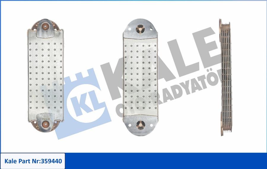KALE OTO RADYATÖR 359440 - Radiator ulei, ulei motor aaoparts.ro