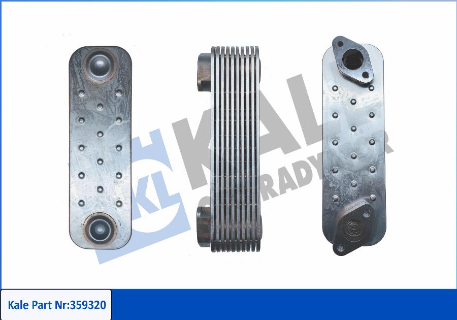 KALE OTO RADYATÖR 359320 - Radiator ulei, ulei motor aaoparts.ro
