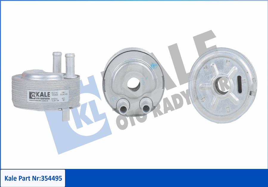 KALE OTO RADYATÖR 354495 - Radiator ulei, ulei motor aaoparts.ro