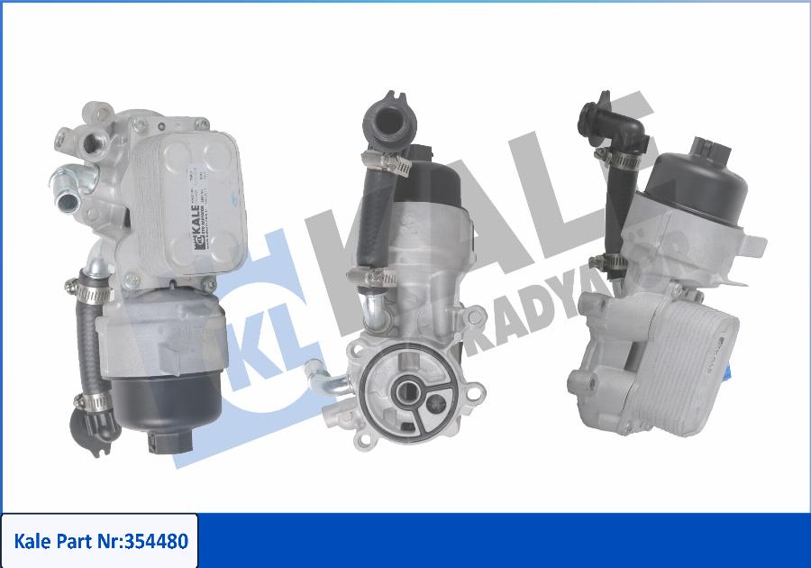 KALE OTO RADYATÖR 354480 - Radiator ulei, ulei motor aaoparts.ro