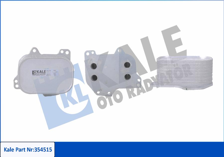 KALE OTO RADYATÖR 354515 - Radiator ulei, ulei motor aaoparts.ro