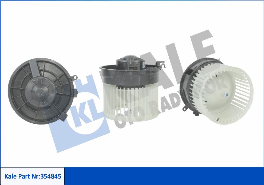 KALE OTO RADYATÖR 354845 - Ventilator, habitaclu aaoparts.ro