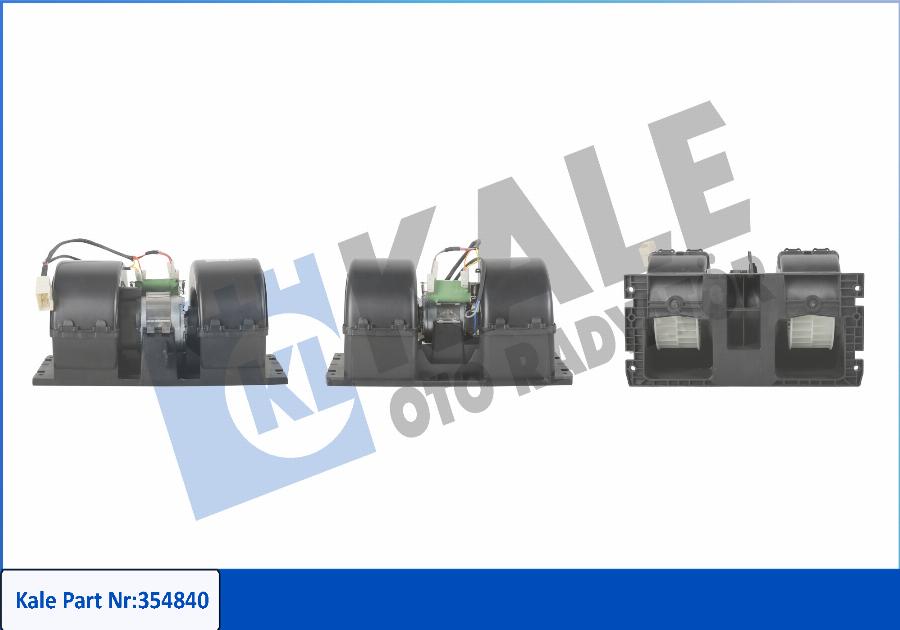 KALE OTO RADYATÖR 354840 - Ventilator, habitaclu aaoparts.ro