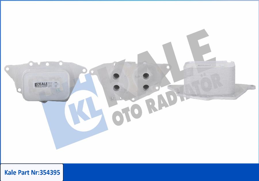 KALE OTO RADYATÖR 354395 - Radiator ulei, ulei motor aaoparts.ro