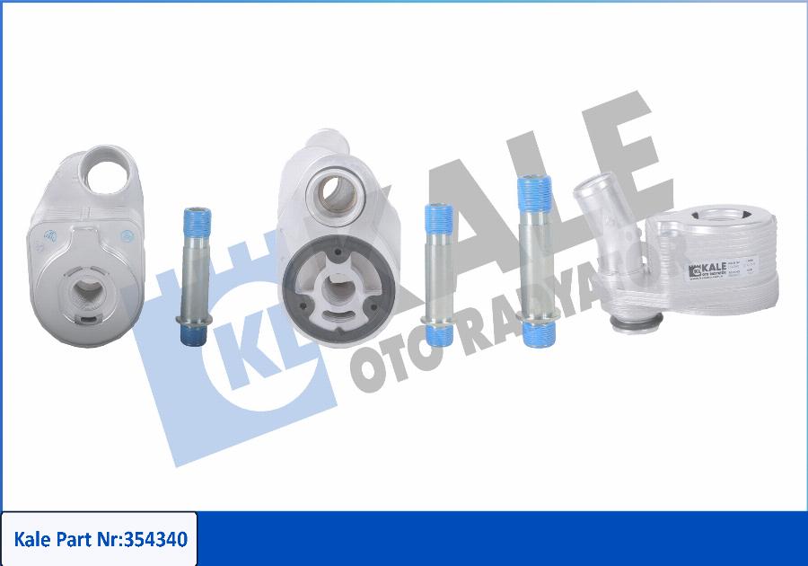KALE OTO RADYATÖR 354340 - Radiator ulei, ulei motor aaoparts.ro
