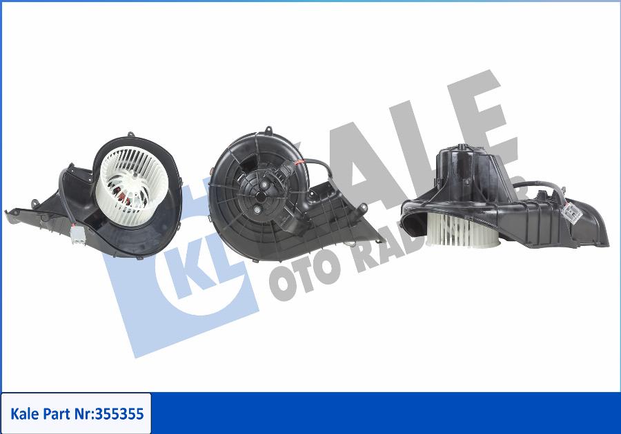 KALE OTO RADYATÖR 355355 - Ventilator, habitaclu aaoparts.ro