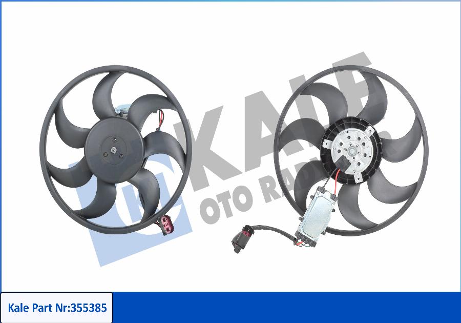 KALE OTO RADYATÖR 355385 - Ventilator, radiator aaoparts.ro