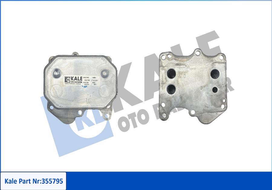 KALE OTO RADYATÖR 355795 - Radiator ulei, ulei motor aaoparts.ro