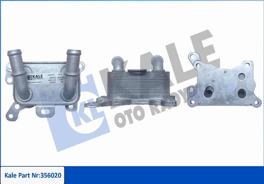 KALE OTO RADYATÖR 356020 - Radiator ulei, ulei motor aaoparts.ro