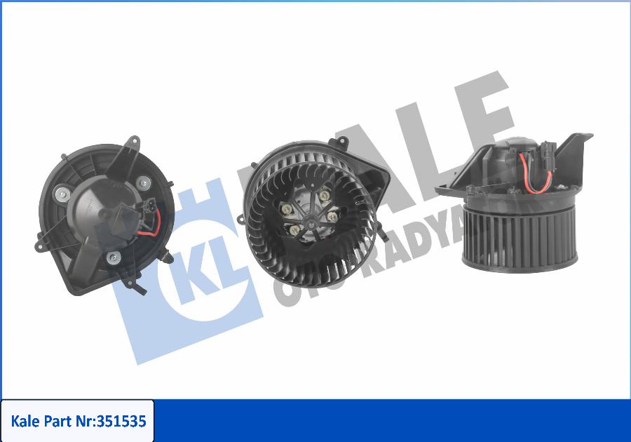KALE OTO RADYATÖR 351535 - Ventilator, habitaclu aaoparts.ro