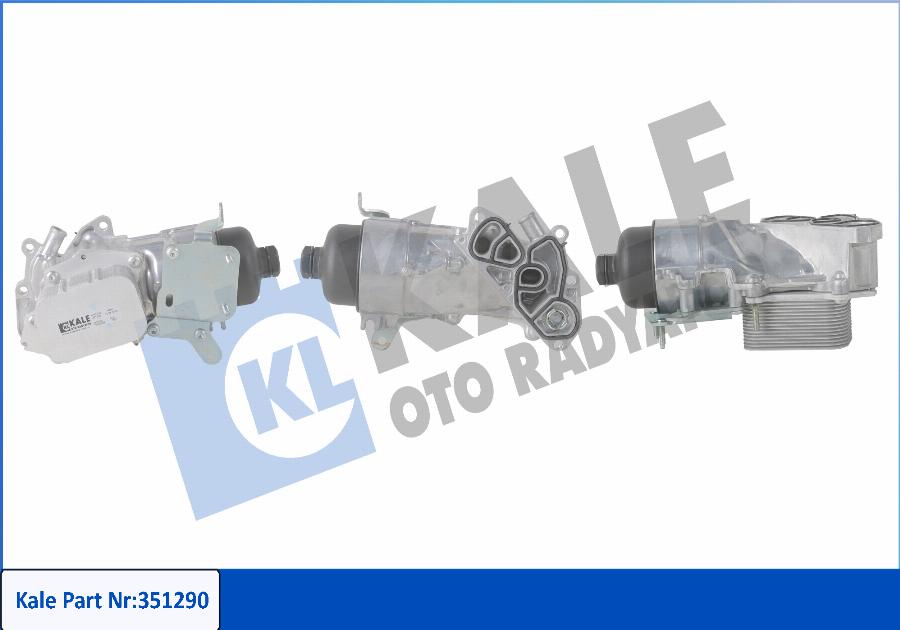 KALE OTO RADYATÖR 351290 - Radiator ulei, ulei motor aaoparts.ro
