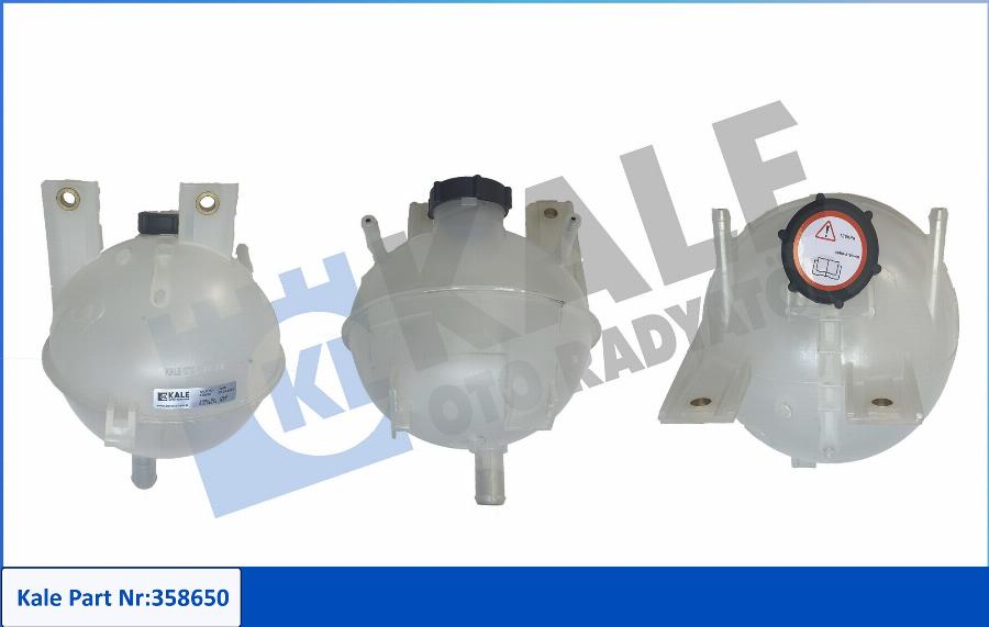KALE OTO RADYATÖR 358650 - Vas de expansiune, racire aaoparts.ro