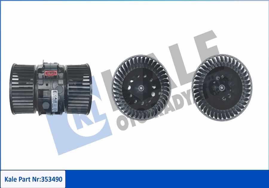KALE OTO RADYATÖR 353490 - Ventilator, habitaclu aaoparts.ro