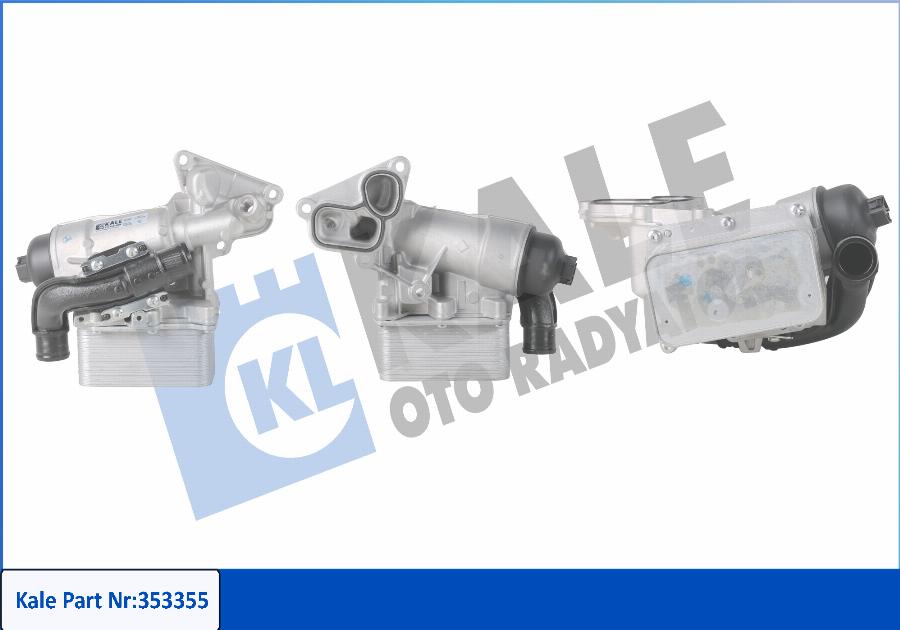 KALE OTO RADYATÖR 353355 - Radiator ulei, ulei motor aaoparts.ro