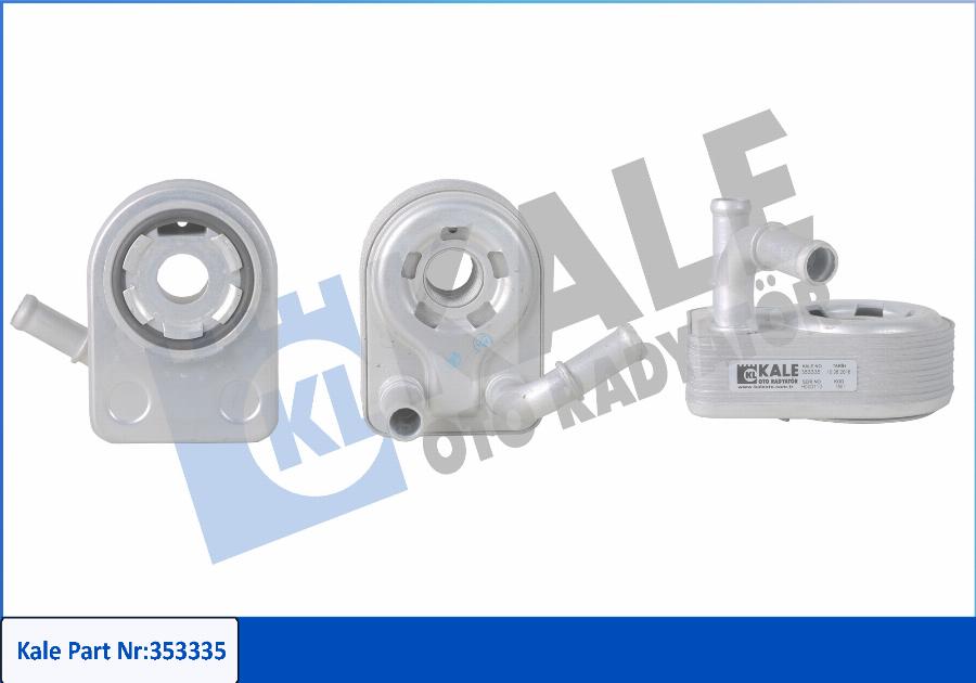KALE OTO RADYATÖR 353335 - Radiator ulei, ulei motor aaoparts.ro