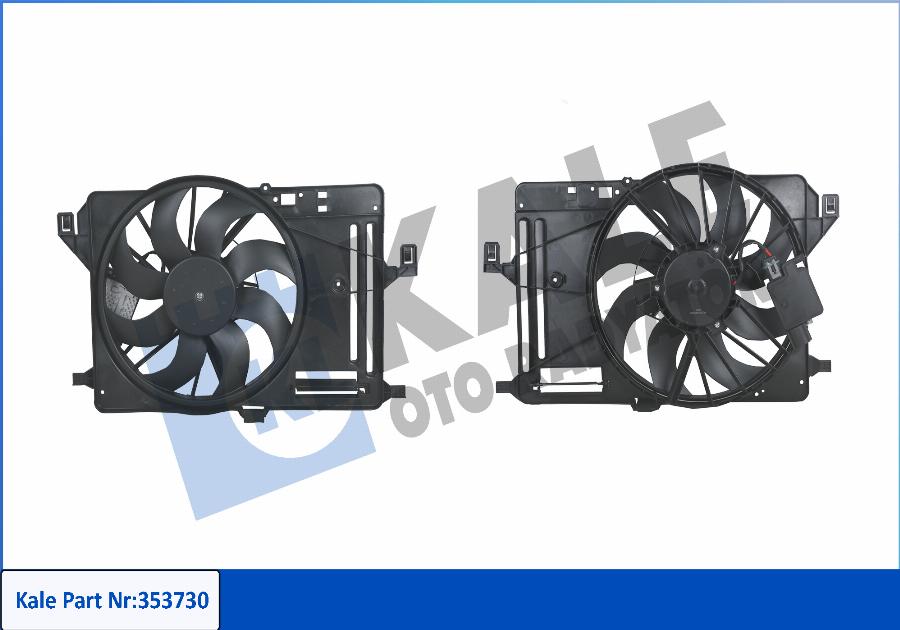 KALE OTO RADYATÖR 353730 - Ventilator, radiator aaoparts.ro