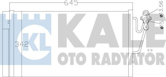 KALE OTO RADYATÖR 384900 - Condensator, climatizare aaoparts.ro