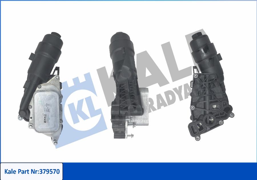 KALE OTO RADYATÖR 379570 - Radiator ulei, ulei motor aaoparts.ro