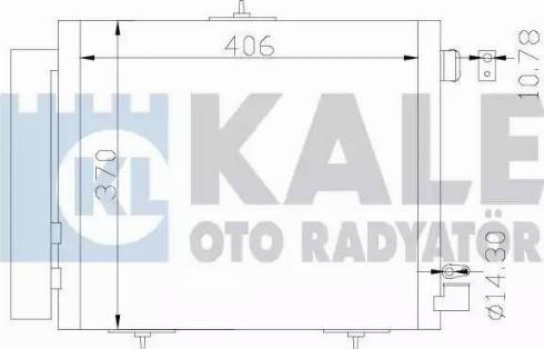 KALE OTO RADYATÖR 377400 - Condensator, climatizare aaoparts.ro