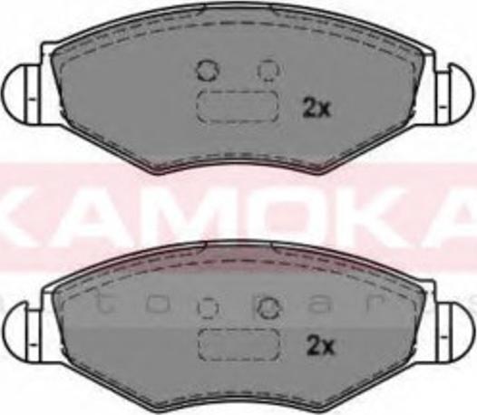 Kamoka 1012756 - Set placute frana,frana disc aaoparts.ro