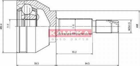 Kamoka 7008 - Set articulatie, planetara aaoparts.ro